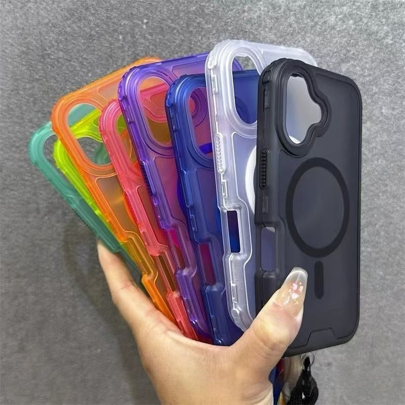 Thickened Three-in-one Skin Feeling Magnetic Suction Phone Case Switch2Console