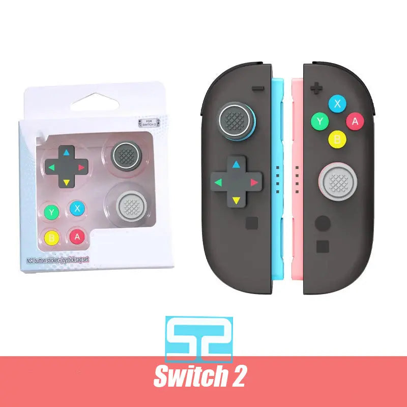 Switch 2 : Personnalisations Boutons& capuchons de joystick Joy-Con Switch2Console