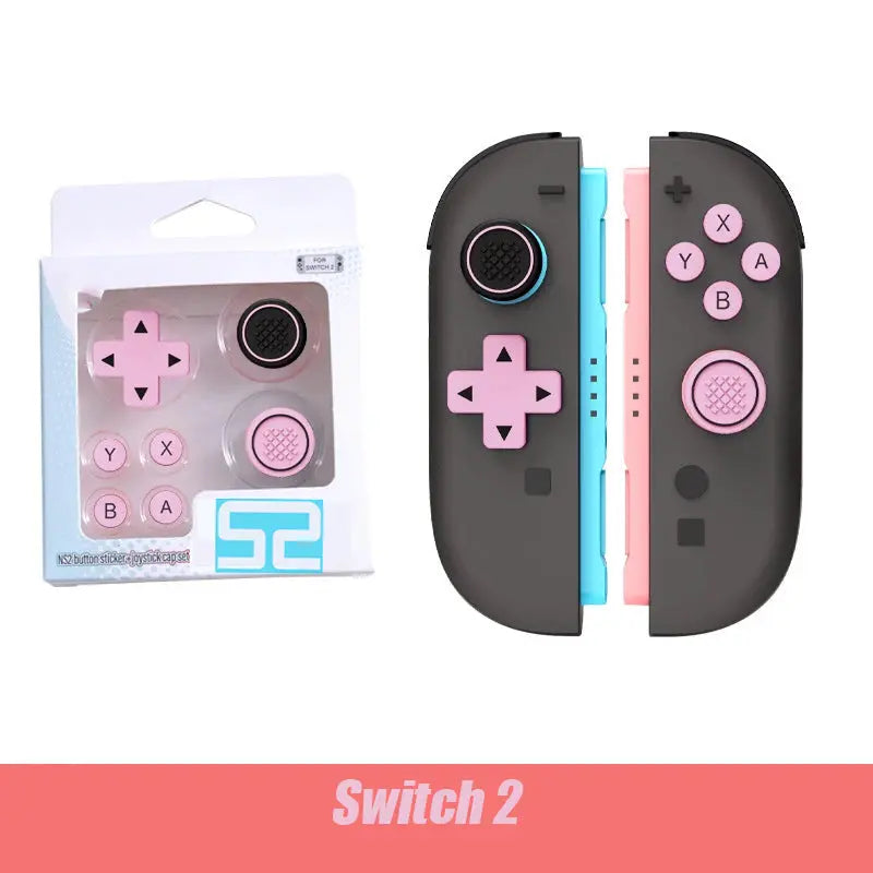 Switch 2 : Personnalisations Boutons& capuchons de joystick Joy-Con Switch2Console