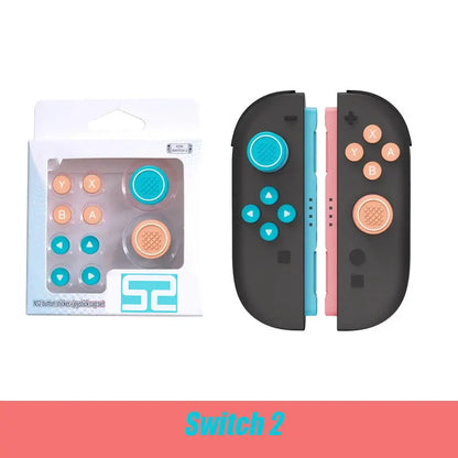 Switch 2 : Personnalisations Boutons& capuchons de joystick Joy-Con Switch2Console