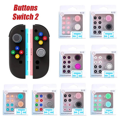 Switch 2 : Personnalisations Boutons& capuchons de joystick Joy-Con Switch2Console